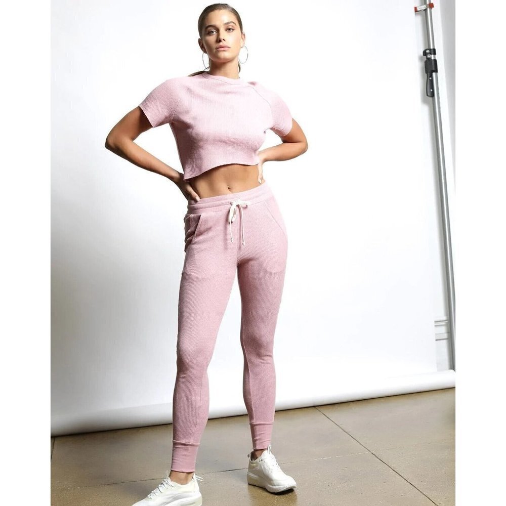 TWENTY Montreal 2 Piece Set Sz XSmall BNWOT Thermal Waffle Jogger